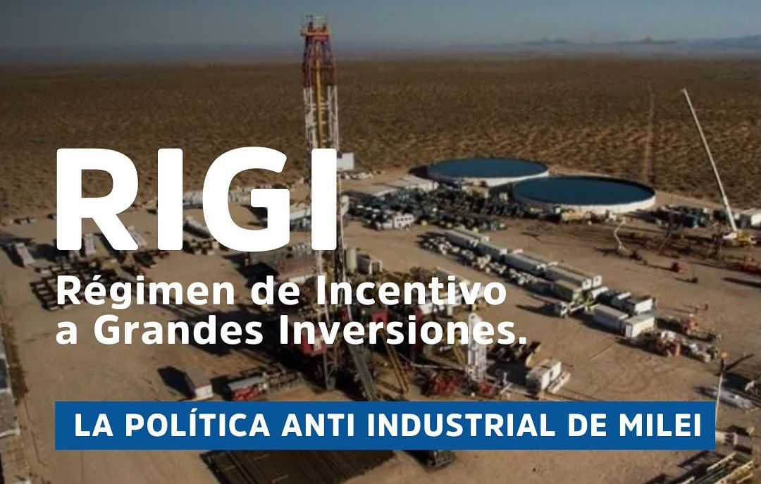 IMPULSAN CAMPAÑA CONTRA LA ADHESIÓN AL RIGI EN LAS PROVINCIAS DE ARGENTINA